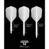 Condor Axe Std L Clear Darts Flight Condor Axe Standard TiTO view 3