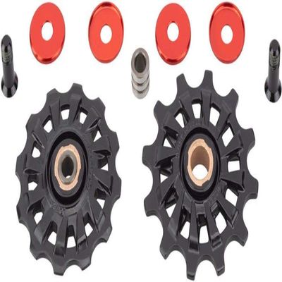 Campagnolo 2651121105 Unisex Adults' Shift Wheel Set, Black, One Size