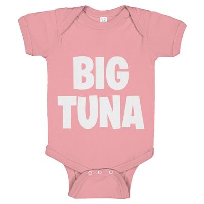 Indica Plateau Big Tuna Light Pink 24 Month Cotton One-Piece Infant Baby Romper