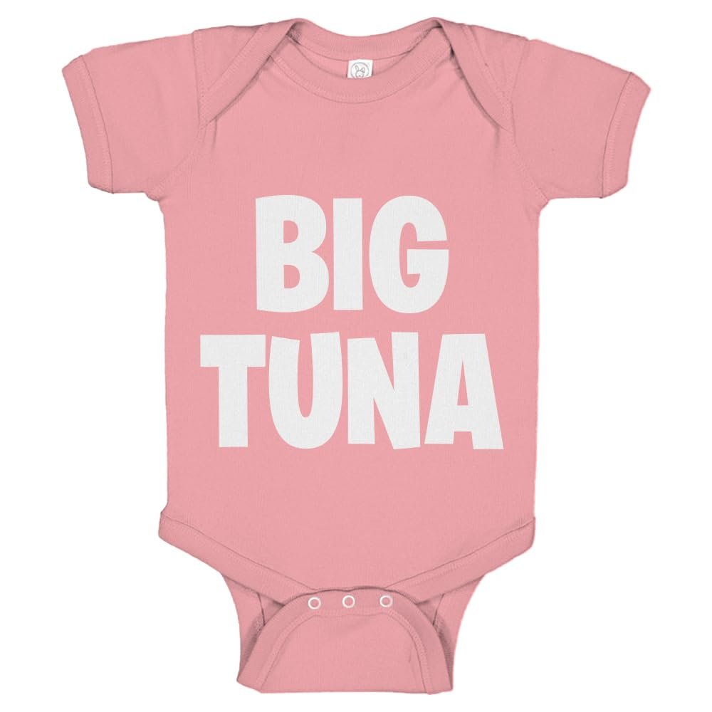 Indica Plateau Big Tuna Light Pink 24 Month Cotton One-Piece Infant Baby Romper