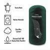 KAMMOK Mountain Blanket - Ultra-Plush Fleece, Water Resistant, Portable, Durable, Indoor/Outdoor Camp Blanket (84 in  50 in) - Pine Green view 3