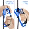 Lixada Climbing Hand Ascender 8-13mm Vertical Rope Access with Ergonomic Rubber Handle CE Certified Strong Rappelling Gear Equipment for Rock Climbing Tree Arborist, Rescue Caving view 4