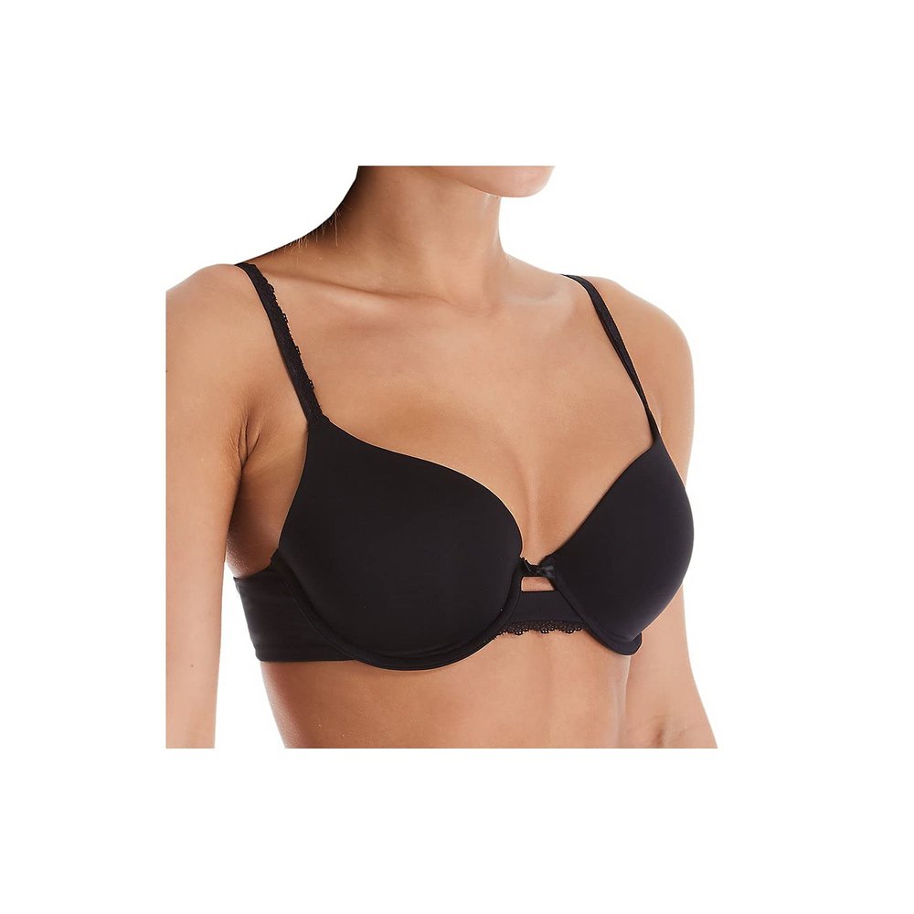 Self Expressions Women's Perfect Lift Push Up Bra, SE1186, Black, 34D