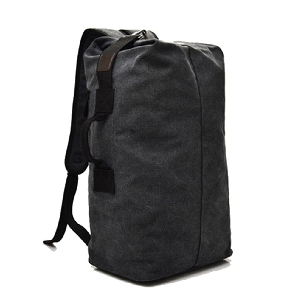 Large Capacity Travel Climbing Bag Tactical Military Duffel Bag Top Load Double Strap Canvas Backpack