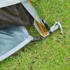 Bessport Tent Footprint for 1-2-3-4 Person Tent Waterproof Camping Tarp with Drawstring Carrying Bag for Picnic, Hiking and Other Outdoor Activities (1 Person) view 4