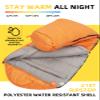 Bessport Mummy Sleeping Bag | 15-45  Extreme 3-4 Season Sleeping Bag for Adults Cold Weather Warm and Washable, for Hiking Traveling & Outdoor Activities view 3