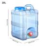 Beewanta Camping Water Storage Water Bucket Container Outdoorwith Faucet and Lid Car Self-Driving Tour Travel Mineral Water Barrel Carrier Bottles Drum BPA Free (Size : 20L) view 2