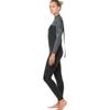 BARE 7MM Women's Elate Full Wetsuit | Comfortable high Stretch Neoprene Material | Long Sleeve | Great for All Watersports, Scuba Diving and Snorkeling | Grey 14 view 3