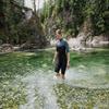 BARE 2MM Women's Elate Shorty Wetsuit | Comfortable high Stretch Neoprene Material | Short Sleeve | Great for All Watersports, Scuba Diving and Snorkeling | Grey 10 view 3