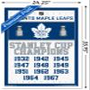 Trends International NHL Toronto Maple Leafs - Champions 16 Wall Poster, 22.375" x 34", White Framed Version view 3