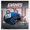 Trends International NFL New York Giants - Helmet 16 Wall Poster, 22.375" x 34", White Framed Version view 1