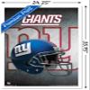 Trends International NFL New York Giants - Helmet 16 Wall Poster, 22.375" x 34", White Framed Version view 3