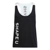 E-HOLISTIC LIFESTYLE Men's Muscle Breathable Bodybuilding Sport Fitness Vest Black view 1