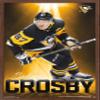 Trends International NHL Pittsburgh Penguins - Sidney Crosby 18 Wall Poster, 22.375" x 34", Mahogany Framed Version view 1