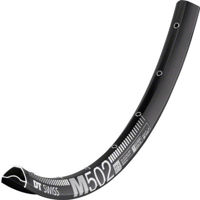 DT Swiss M 502 29" Tubeless-Ready Disc Rim: 32h, Black