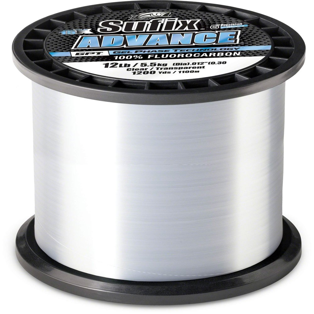 Advance Fluorocarbon 25 lb Clear - 1200 Yds
