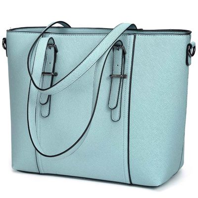 Women Purses and Handbags Tote Shoulder Bag Top Handle Satchel Bags for Ladies Blue-gray One Size