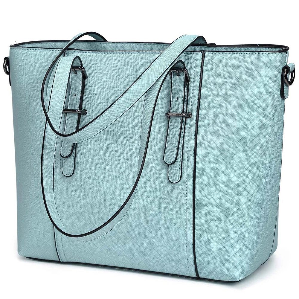 Women Purses and Handbags Tote Shoulder Bag Top Handle Satchel Bags for Ladies Blue-gray One Size
