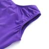HOZIY Toddler Girls Leotards for Gymnastics Dance 3t 4t Purple Shiny Sparkly Mermaid Unitards view 3