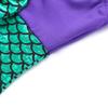 HOZIY Toddler Girls Leotards for Gymnastics Dance 3t 4t Purple Shiny Sparkly Mermaid Unitards view 4