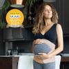 BABYGO 4 in 1 Pregnancy Support Belt Maternity & Postpartum Band - Relieve Back, Pelvic, Hip Pain, SPD & PGP | inc 40 Page Pregnancy Book for Birth Preparation, Labor & Recovery S view 4
