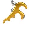 SHARROW Archery 4 Finger Bow Release Aid Release Thumb Trigger Aluminum Alloy Compound Bow Release Grip Trigger Thumb with Caliper (Gold) view 3