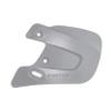 EASTON EXTENDED JAW GUARD, Left-Handed Batter, Light Grey view 1