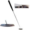 Bell Putters Non/No Offset Golf Putter 360g Polish Chrome Finish Right-Handed/RH with Tacki-mac Jumbo Putter Grip and 34" Shaft | Made in USA view 1