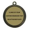 Express Medals Engraved Spelling Bee Gold Medal Trophy Award with Personalized Custom Text LD212-MY447 50PK view 4