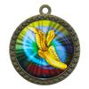 Express Medals Engraved Track Gold Medal Trophy Award with Personalized Custom Text LD212-MY450 1PK view 2
