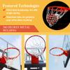 PROGOAL Basketball Rim Replacement, Breakaway Heavy Duty Flex Rim 5/8-In, Standard Goal Reinforced Mounting Bracket Indoor and Outdoor (1-Spring Basketball Rim) view 2