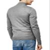 H2H Men Sweaters, Quarter Zip Pullover for Men, Polo Slim Fit Mens Clothe Business Casual Long Sleeve Turtleneck Gray US XL/Asia 2XL (CMOSWL057) view 4