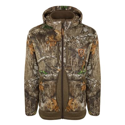 Drake Waterfowl Stand Hunters Silencer Jacket with Agion Active XL, Realtree Edge, XX-Large