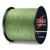 Dorisea Extreme Braid 100% Pe Multi-Color(Fluorescent Green&Black) Braided Fishing Line 109Yards-2187Yards 6-550Lb Test Fishing Wire Fishing String Superline (1000m/1093Yards 6lb/0.10mm) view 3