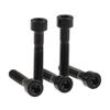 Wanyifa Titanium Ti M6x35mm Black Bolts Allen Head for Bicycle Headset Screws Pack of 5 (Black) view 1