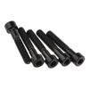 Wanyifa Titanium Ti M6x35mm Black Bolts Allen Head for Bicycle Headset Screws Pack of 5 (Black) view 3