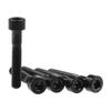 Wanyifa Titanium Ti M6x35mm Black Bolts Allen Head for Bicycle Headset Screws Pack of 5 (Black) view 4