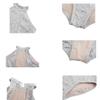 Ulikeey Glitter Sequins Leotard for Girls & Women Semi-Transparent Hollow-Cut Waist Ballet Dance Bodysuit view 4