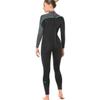BARE 5MM Women's Elate Full Wetsuit | Comfortable high Stretch Neoprene Material | Long Sleeve | Great for All Watersports, Scuba Diving and Snorkeling | Grey 14 view 3