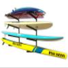 StoreYourBoard 4 Paddleboard Storage Rack, Adjustable Wall Mounted Indoor Garage Organizer, Standup Holds SUPs and Kayaks view 1
