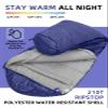 Bessport Mummy Sleeping Bag | 15-45  Extreme 3-4 Season Sleeping Bag for Adults Cold Weather Warm and Washable, for Hiking Traveling & Outdoor Activities view 3