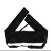 MAKOTO Double Layer Sword Bag with Adjustable Back Strap, Black and White Two Tone for Katana, Shinai, Shirasaya view 1