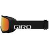 Giro Ringo Ski Goggles - Snowboard Goggles for Men, Women & Youth - Black Wordmark Strap with Vivid Ember Lens view 2