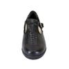 24 Hour Comfort Shona (2714) Women's Wide Width Comfort T-Strap Leather Shoes Black 6.5 view 2