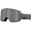 Giro Method Adult Snow Goggle - Grey Wordmark Strap with VIVID Onyx/VIVID Infrared Lenses view 1