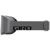 Giro Method Adult Snow Goggle - Grey Wordmark Strap with VIVID Onyx/VIVID Infrared Lenses view 2
