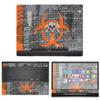 Decalrus - Protective Decal Skull Skin Sticker for Dell G7 7590 (15.6" Screen) case Cover wrap DEg7_7590-57 view 1
