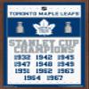 Trends International NHL Toronto Maple Leafs - Champions 16 Wall Poster, 22.375" x 34", Mahogany Framed Version view 1