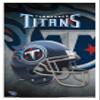 Trends International NFL Tennessee Titans - Helmet 18 Wall Poster, 22.375" x 34", White Framed Version view 1