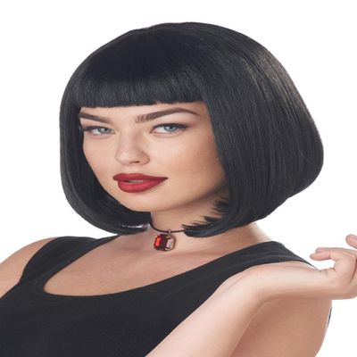 California Costumes Womens 90'S Pulp Film Icon Wig Black